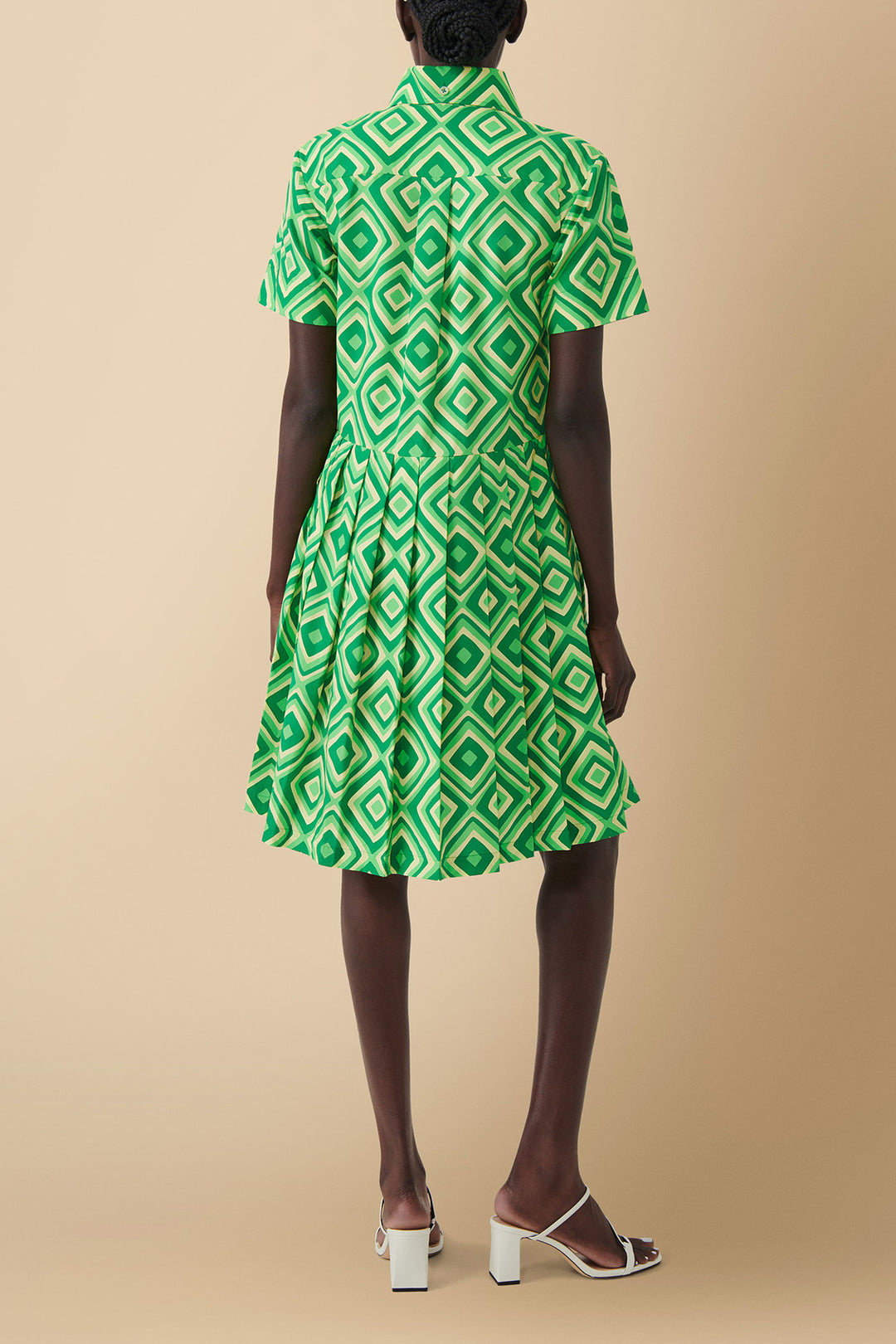 Geometric Print Shirt Dresses | Vibrant Colors | ELIZA CHRISTOPH